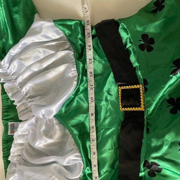 Leprechaun Clover Dress Costume - Picture 10 of 14